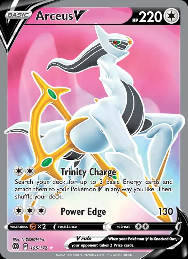 Arceus V #165 — Brilliant Stars