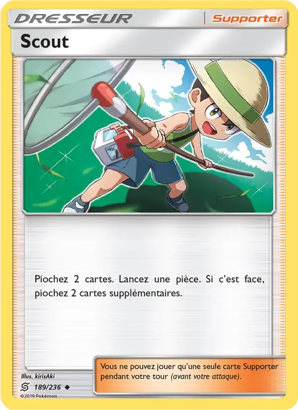 Carte Pokémon Scout #189 — Harmonie des Esprits