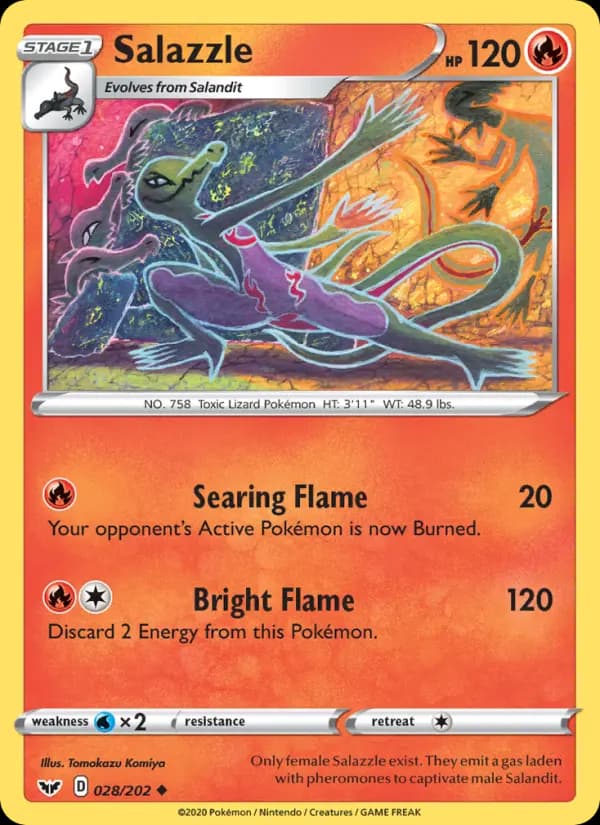 Salazzle #28 — Sword & Shield