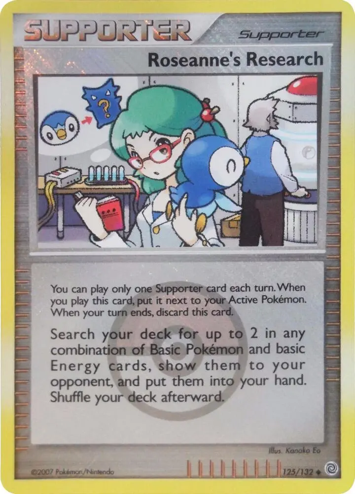 Carte Pokémon Roseanne's Research #id-2e2ffea79f — Jumbo