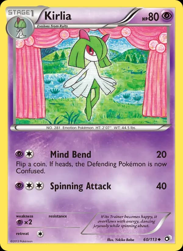 Kirlia #60 — Legendary Treasures