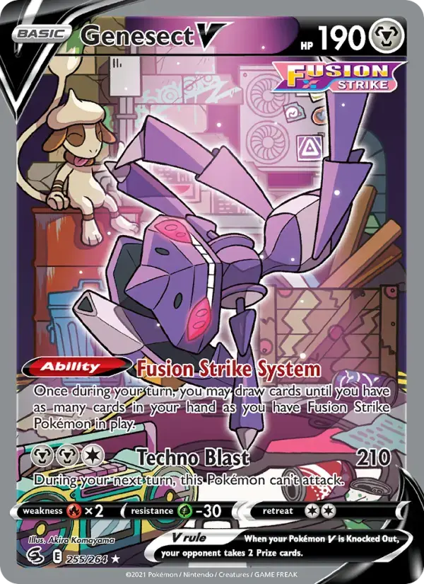 Genesect V #255 — Fusion Strike