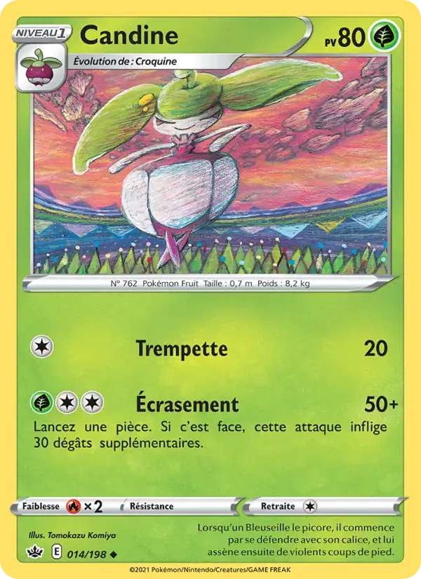 Carte Pokémon Candine #14 — Règne de Glace