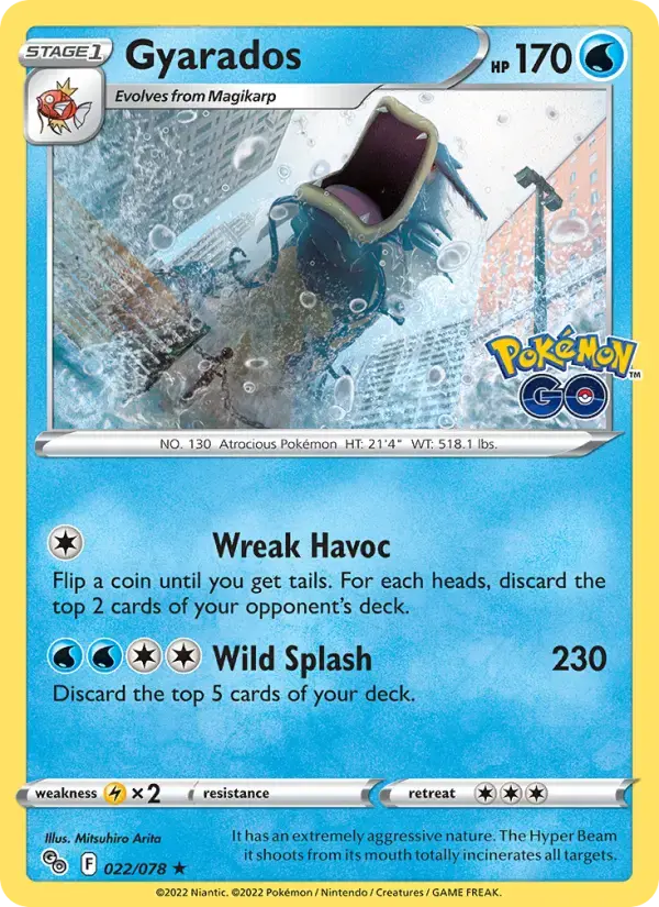 Gyarados #022 — Pokémon GO