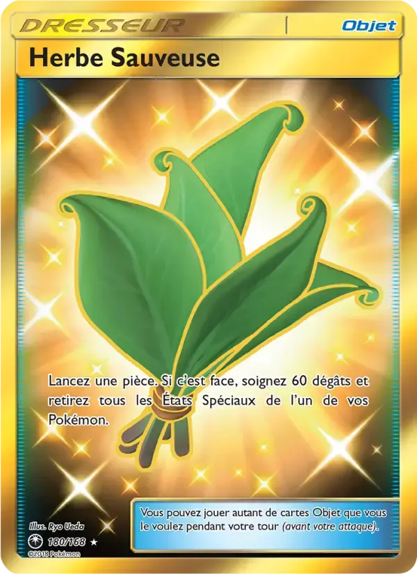 Carte Pokémon Herbe Sauveuse #180 — Tempête Céleste