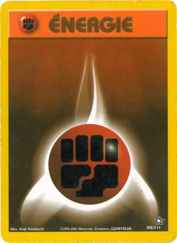 Carte Pokémon Énergie Combat #106 — Neo Genesis