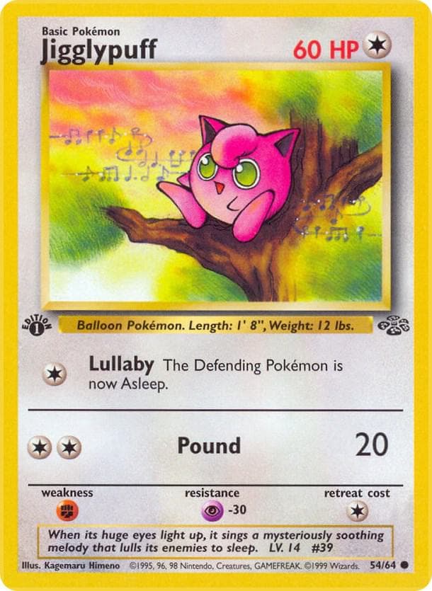 Jigglypuff #54 — Jungle