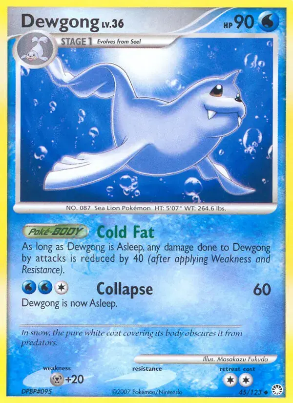 Dewgong #45 — Mysterious Treasures