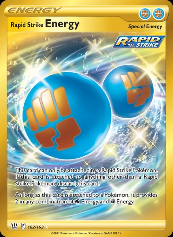 Rapid Strike Energy #182 — Battle Styles