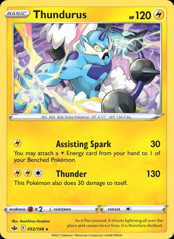 Thundurus #52 — Chilling Reign