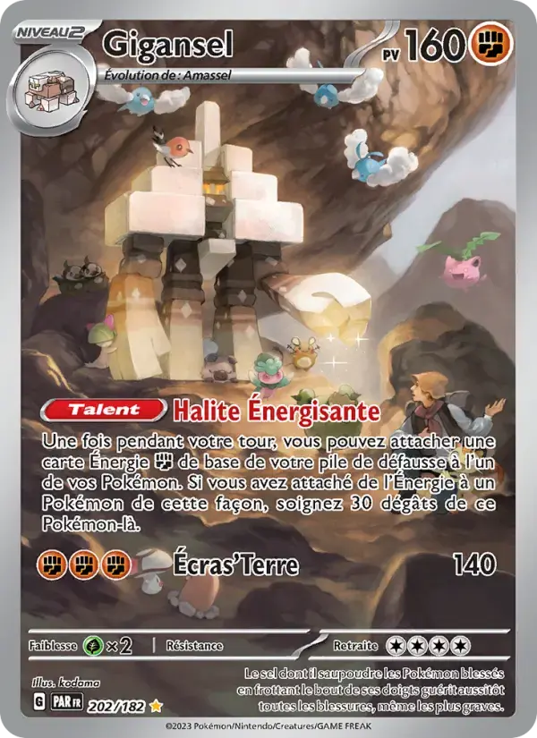 Carte Pokémon Gigansel #202 — Faille Paradoxe
