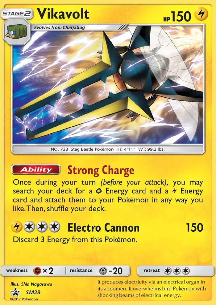 Vikavolt #SM28 — Sun & Moon Promos