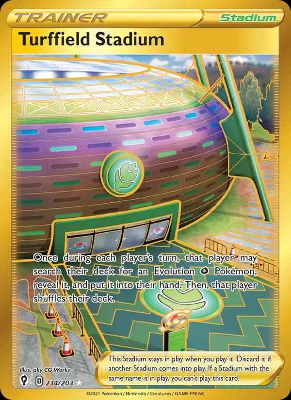 Turffield Stadium #234 — Evolving Skies