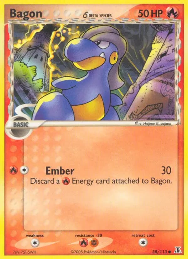 Bagon δ #58 — Delta Species