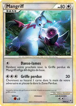 Carte Pokémon Mangriff #39 — L'Appel des Légendes