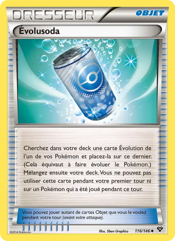 Carte Pokémon Évolusoda #116 — XY