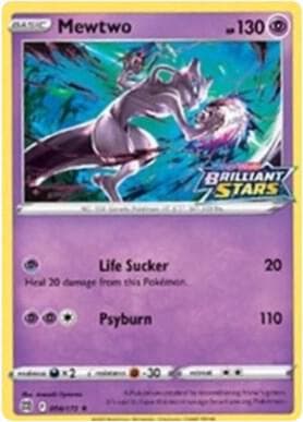Mewtwo #056 Stamp — Brilliant Stars