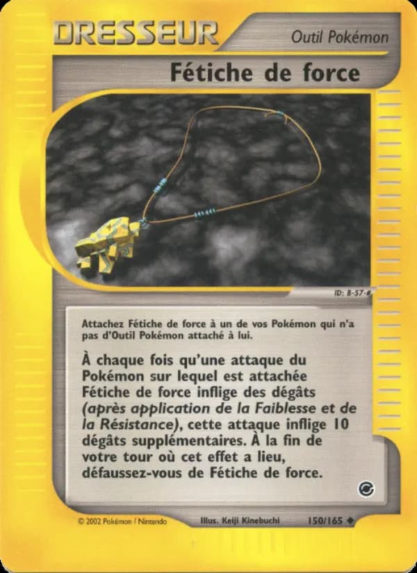 Carte Pokémon Fétiche de force #150 — Expédition