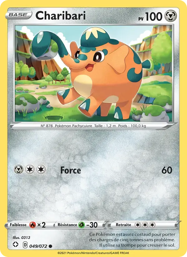 Carte Pokémon Charibari #49 — Destinées Radieuses