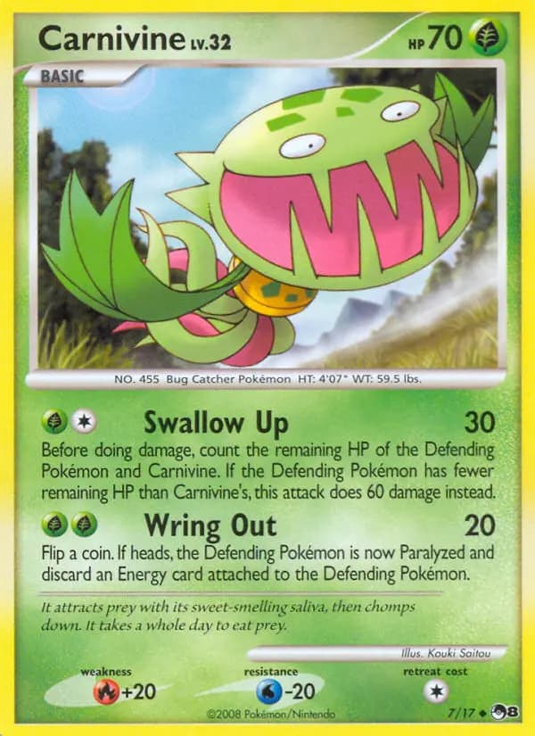 Carnivine #7 — POP 8