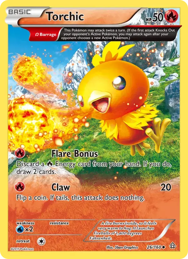 Torchic #26 — Primal Clash