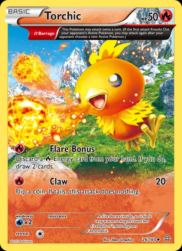 Torchic #26 — Primal Clash