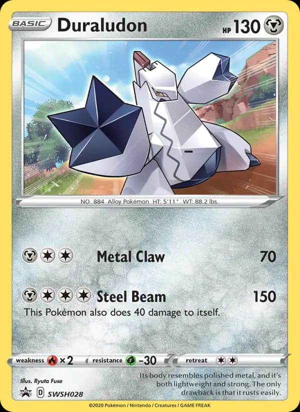 Duraludon #SWSH028 — Sword & Shield Promos