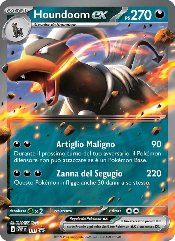 Carte Pokémon Démolosse-ex #103 — Promos Écarlate et Violet
