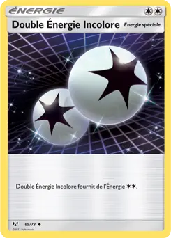 Carte Pokémon Double Énergie Incolore #69 — Légendes Brillantes