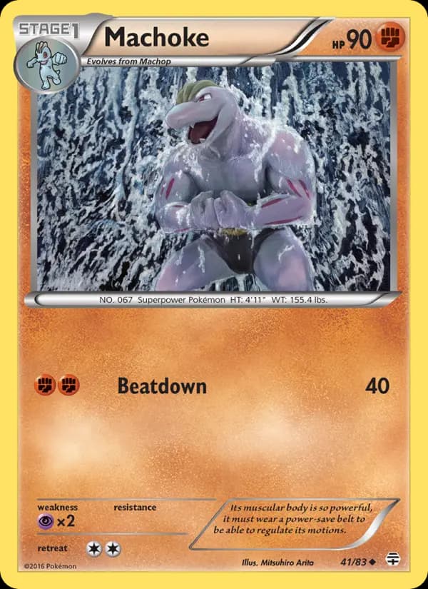 Machoke #41 — Generations