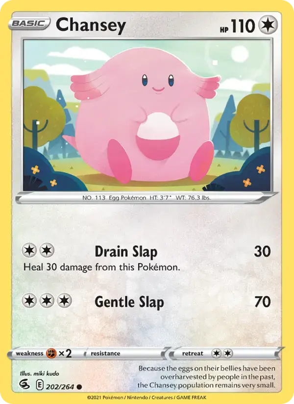 Chansey #202 — Fusion Strike