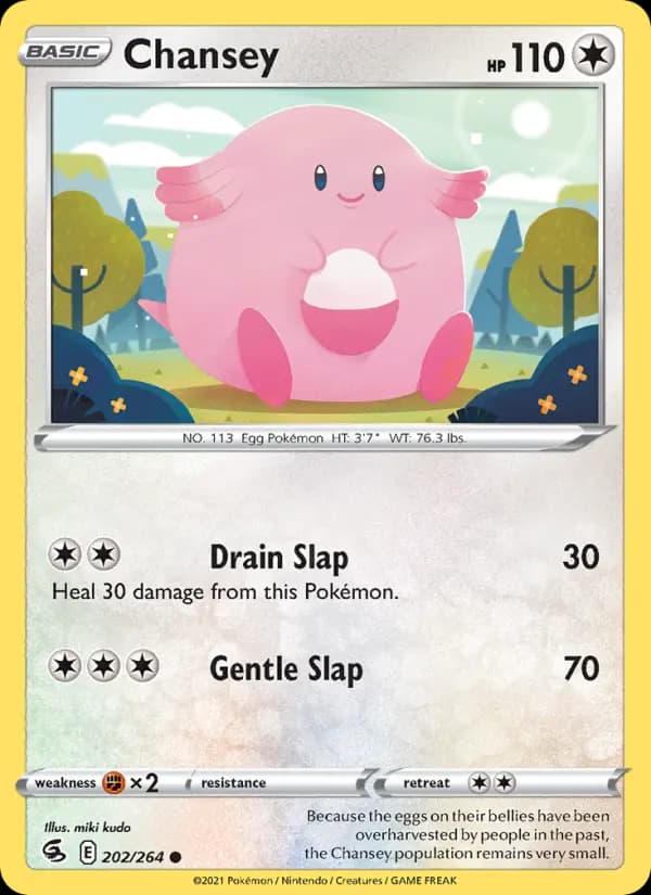 Chansey #202 — Fusion Strike