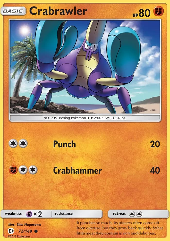 Crabrawler #72 — Sun & Moon