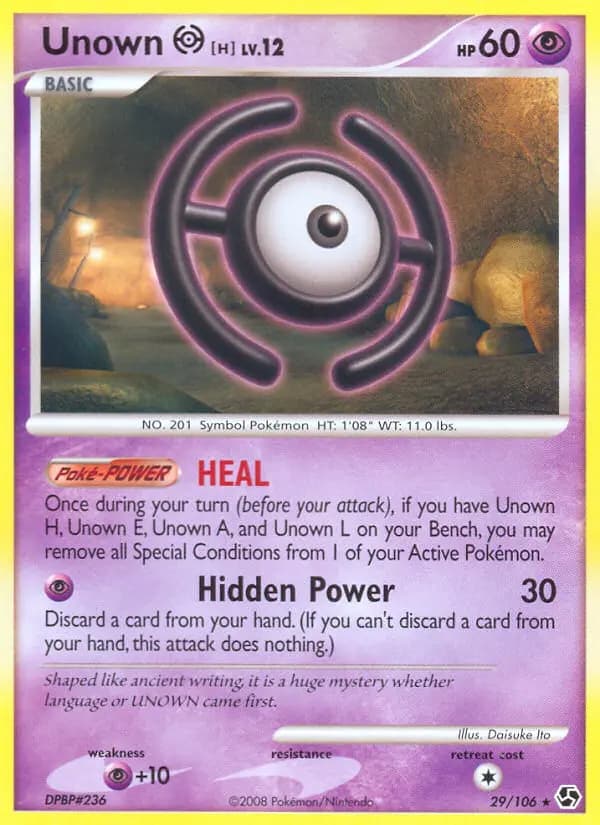 Unown H #29 — Great Encounters