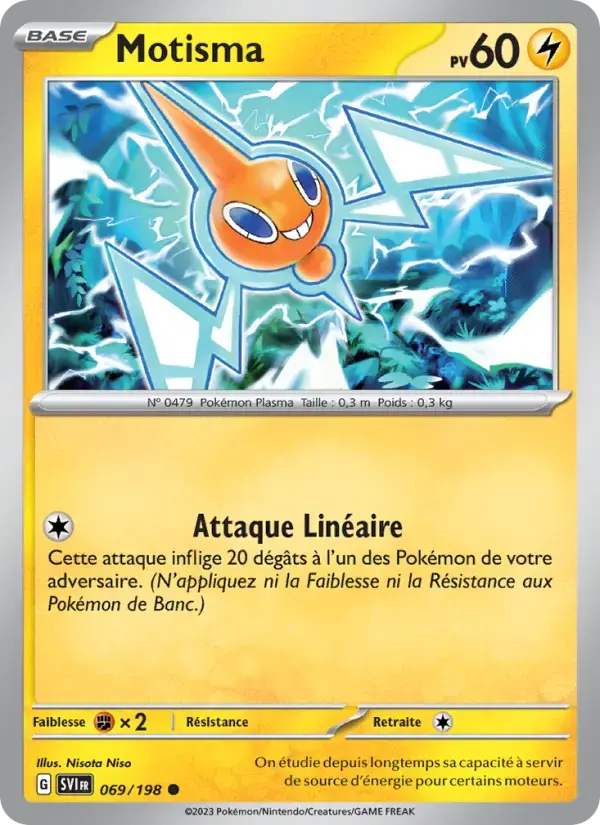 Carte Pokémon Motisma #069 — Écarlate et Violet