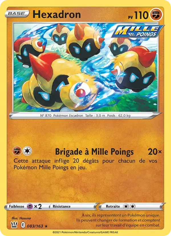 Carte Pokémon Hexadron #83 — Styles de Combat