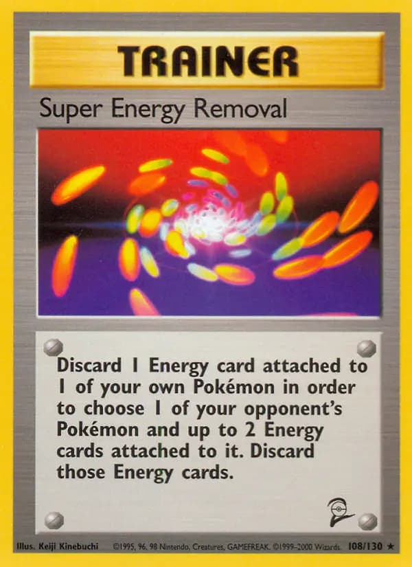 Super Energy Removal #108 — Base Set 2