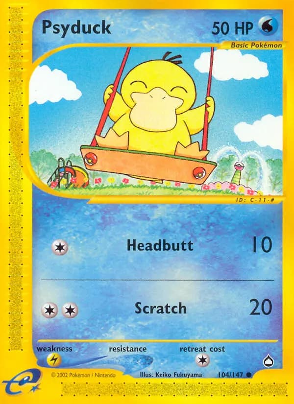Psyduck #104 — Aquapolis