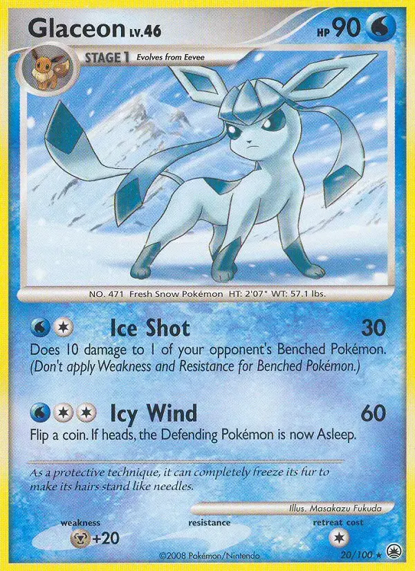 Glaceon #20 — Majestic Dawn