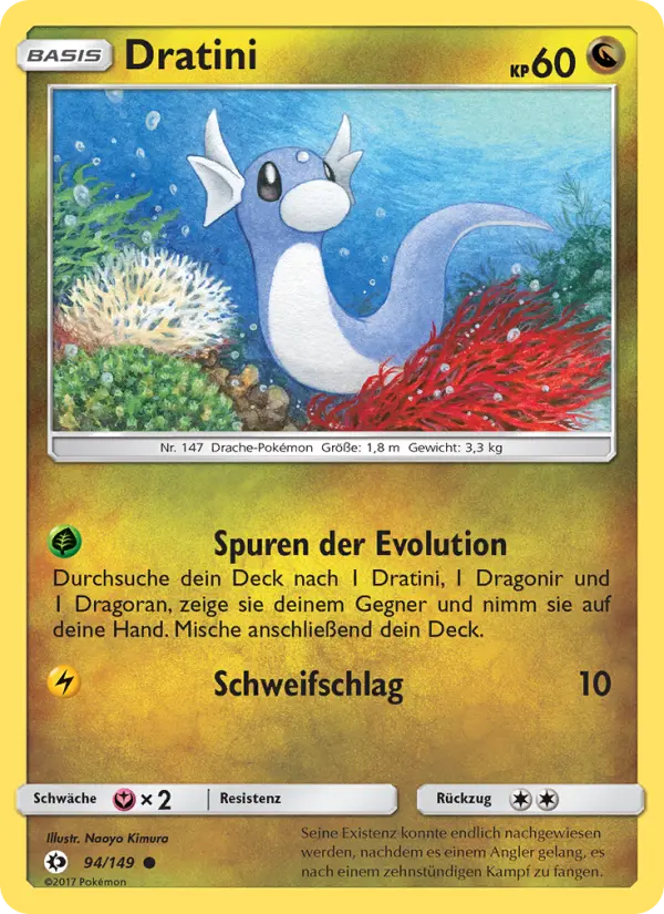 Carte Pokémon Minidraco #94 — Soleil et Lune