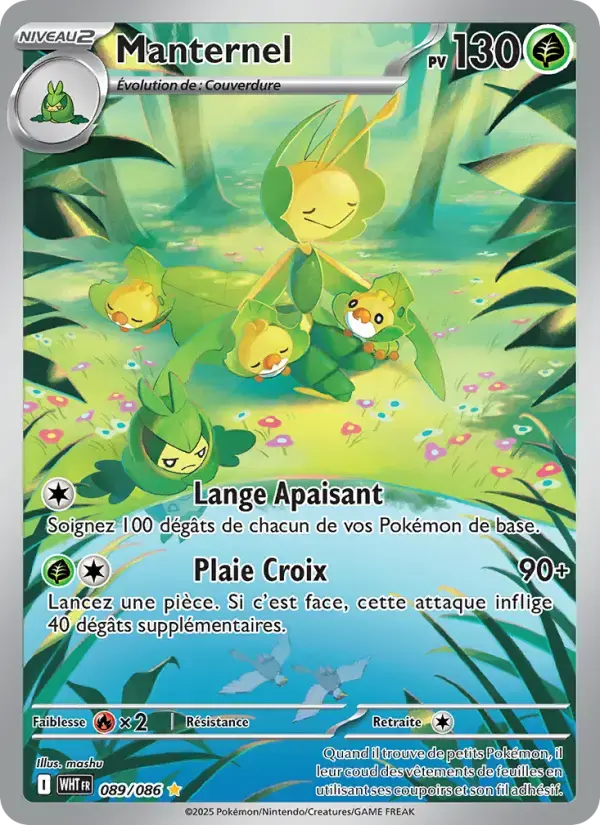 Carte Pokémon Manternel #089 — Flamme Blanche