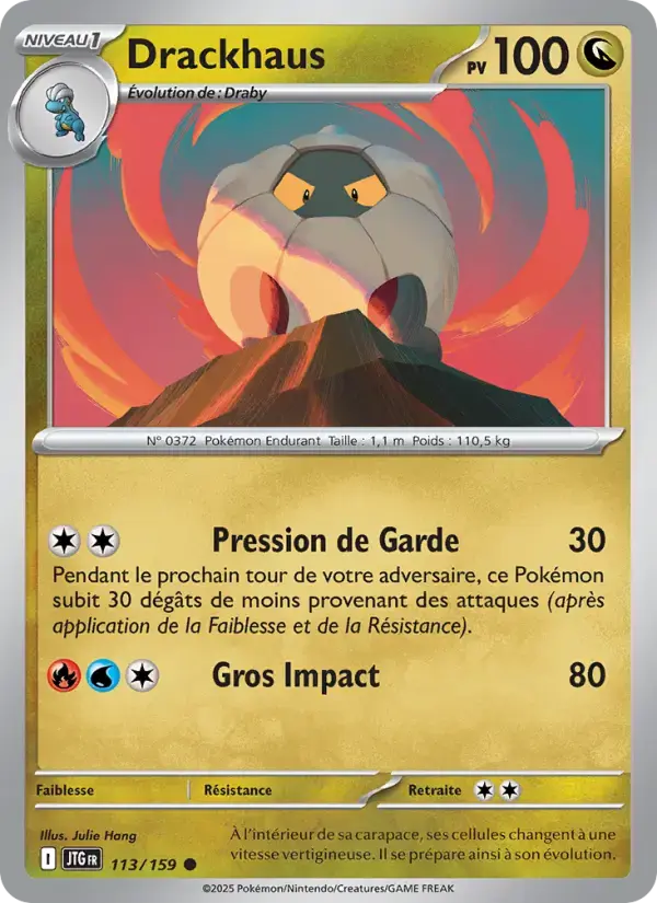 Carte Pokémon Drackhaus #113 — Aventures Ensemble