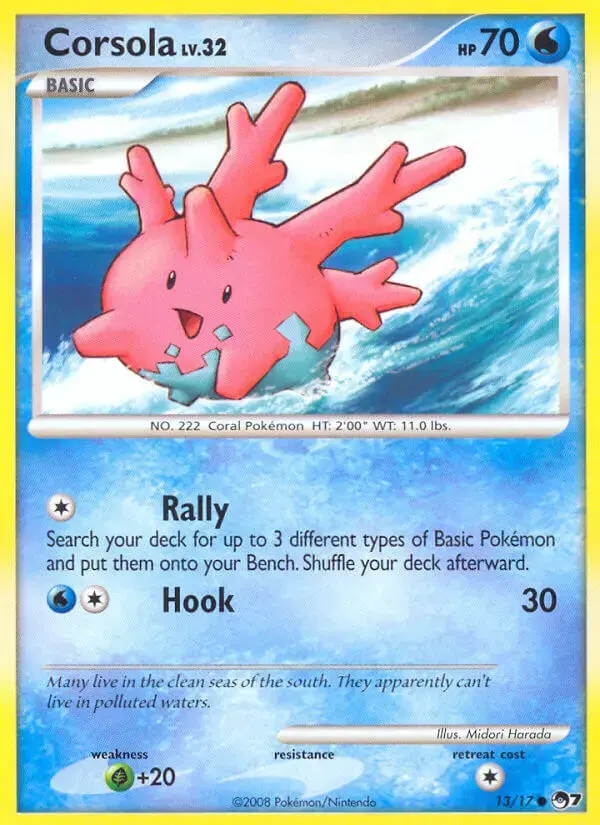 Carte Pokémon Corayon #13 — POP 7