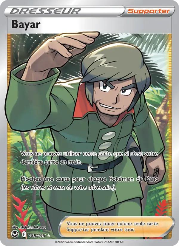 Carte Pokémon Bayar #188 — Tempête Argentée