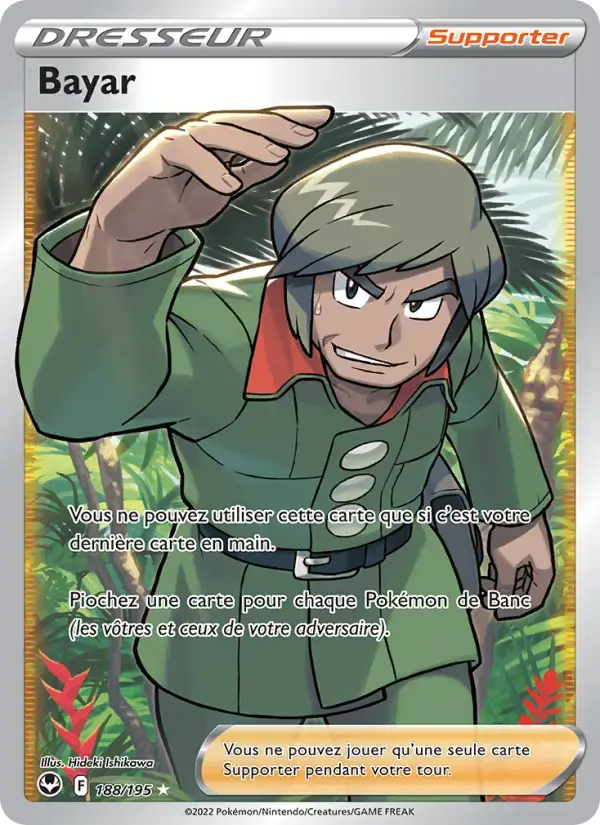 Carte Pokémon Bayar #188 — Tempête Argentée
