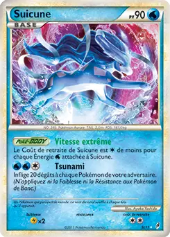 Carte Pokémon Suicune #106 — L'Appel des Légendes
