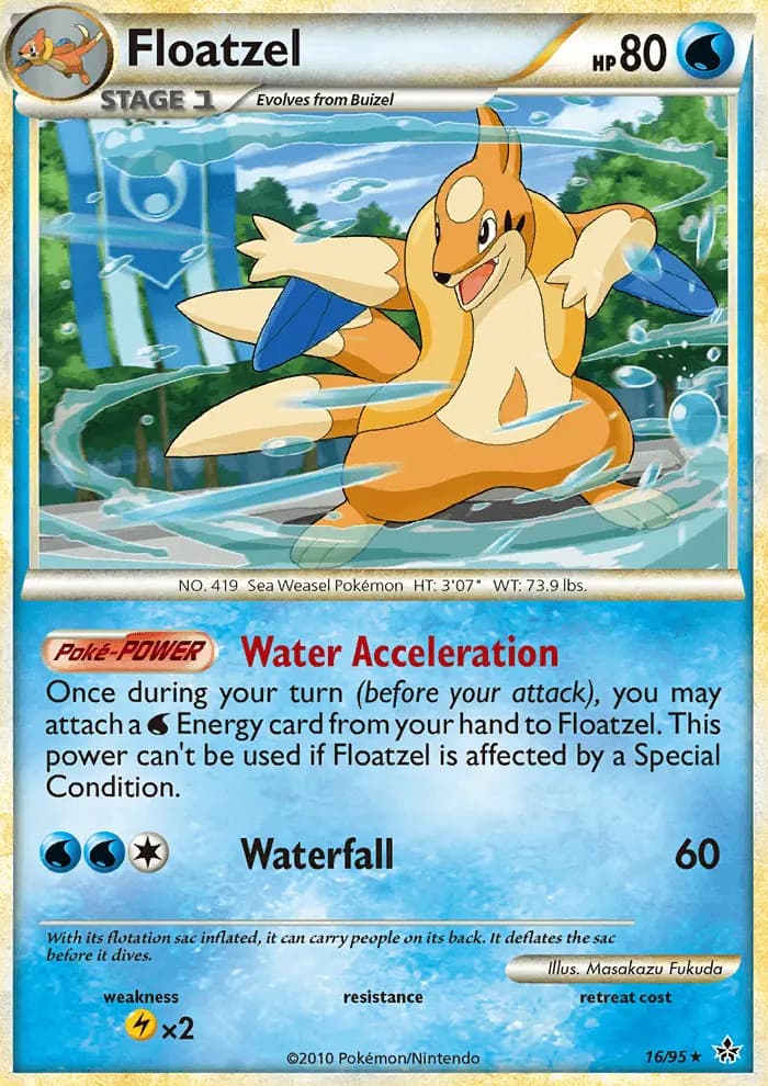 Floatzel #16 — Unleashed