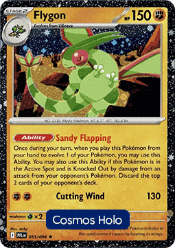 Flygon #053 Cosmos Holo — Phantasmal Flames