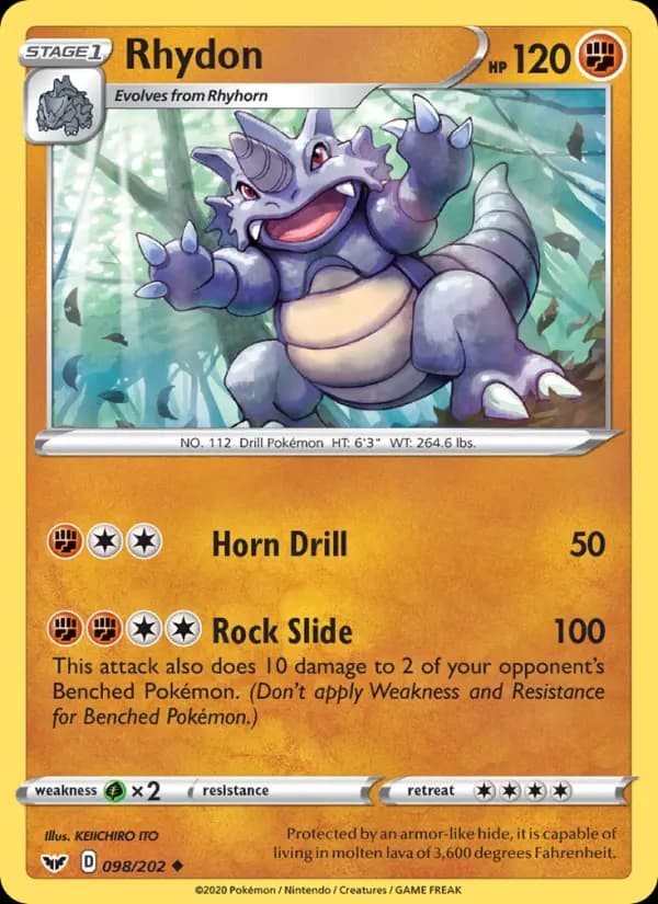 Rhydon #98 — Sword & Shield