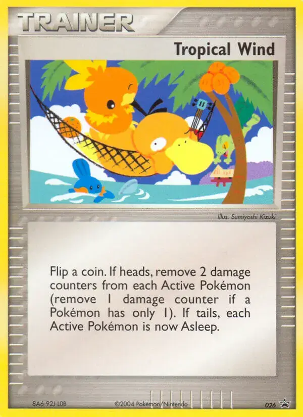 Carte Pokémon Vent tropical #26 — Promos Nintendo